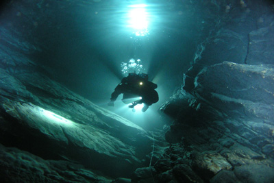 immersioni in grotta