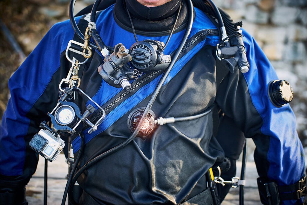 Dry Suit Diver