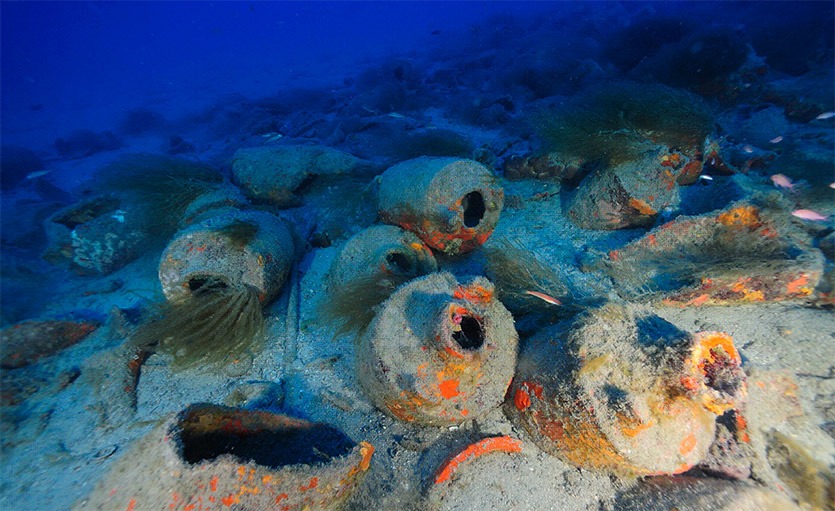 Albenga: relitto della nave romana